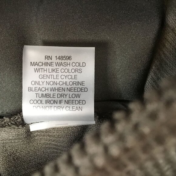 UNIVERSAL STANDARD Charlie High Rise Sailor Corduroy Pants 6 Gray Retro 1970s - Picture 9 of 9